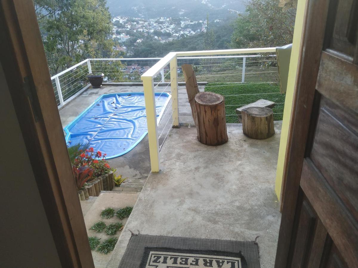 Villa casa aconchegante com linda vista a 5 min do centro Nova Friburgo Esterno foto